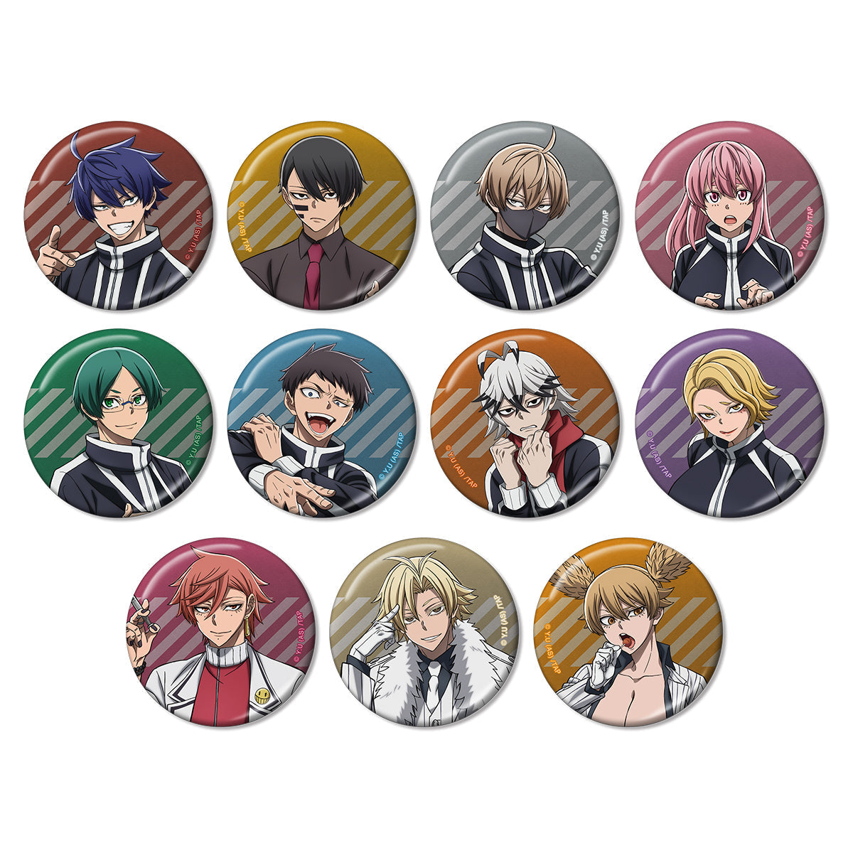 受注購入特典付】トレーディングメタリック缶バッジ（セット）｜TV