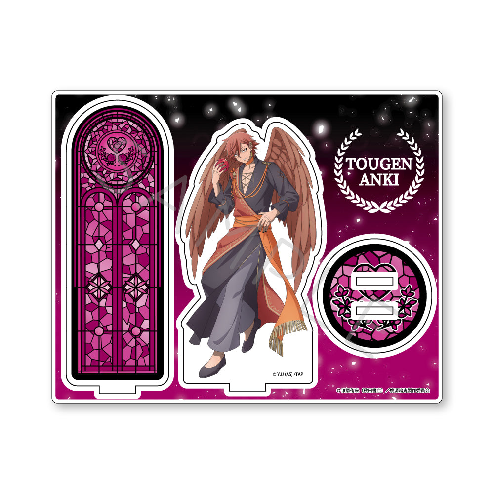 桃源暗鬼 チビキャラブロック アクリルブロック 桃華月詠 桃角桜介