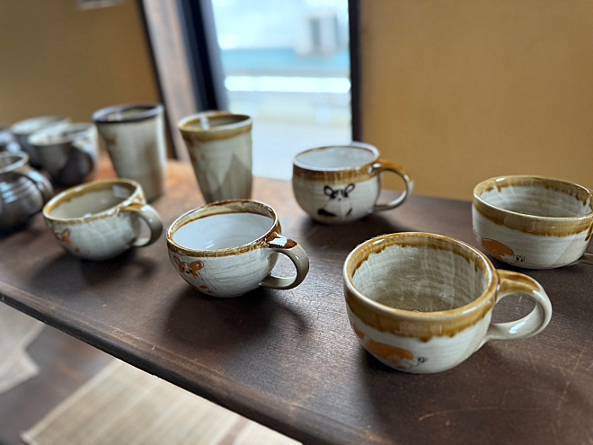 ネコちゃん、わんちゃんモチーフの可愛い器展開催 ～益子陶器市