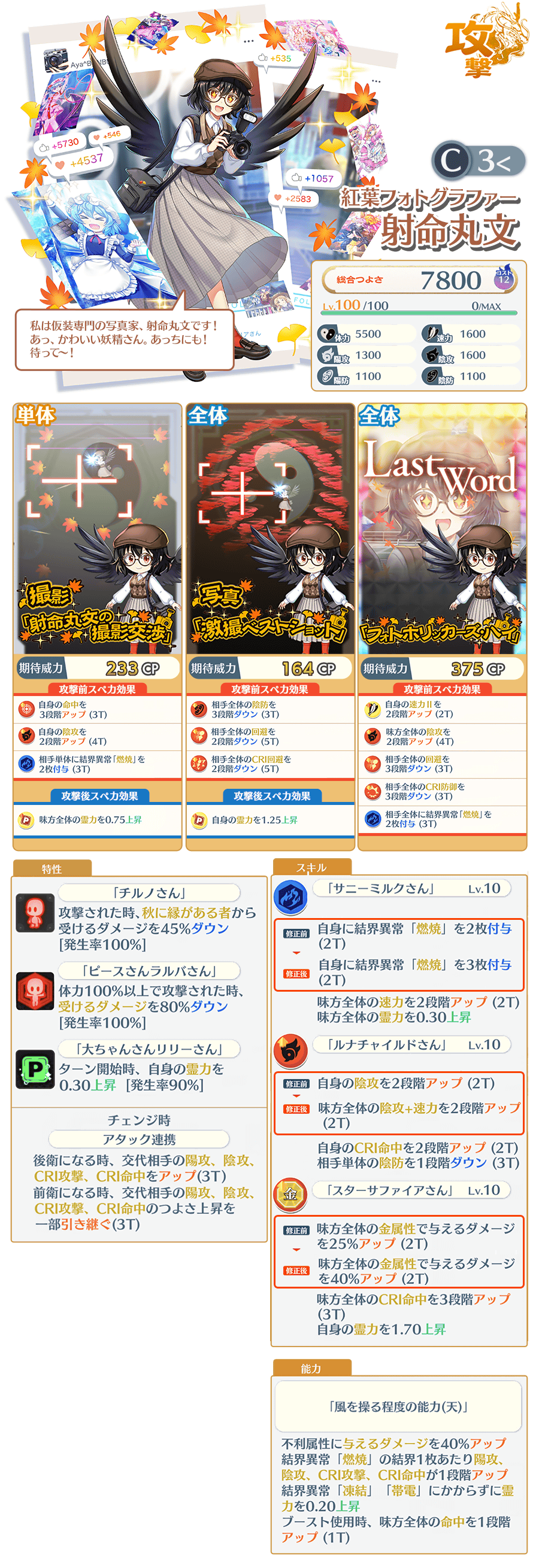 妖精さんたちこっち向いて」復刻エピックおいのり開催 | 東方LostWord