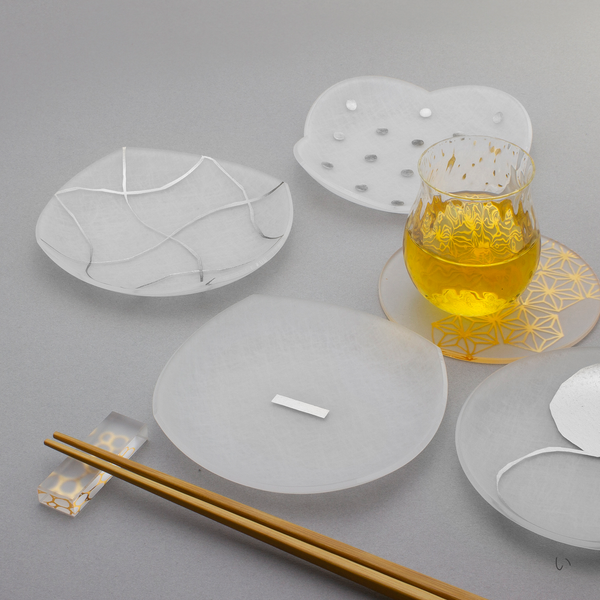 箔 まめざら シルバー 4枚セット木箱入り – toumei