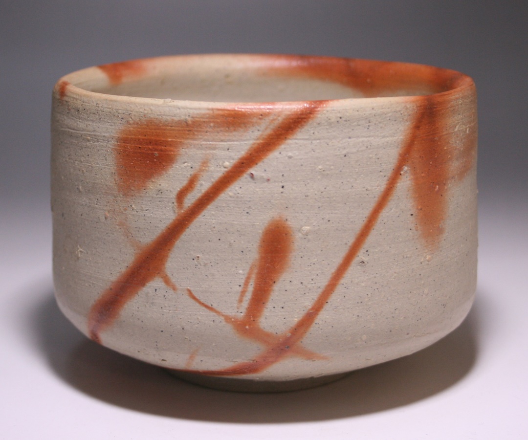山本陶秀 作 「備前緋襷茶碗」 ～備前焼専門卸小売店 川口陶楽苑～