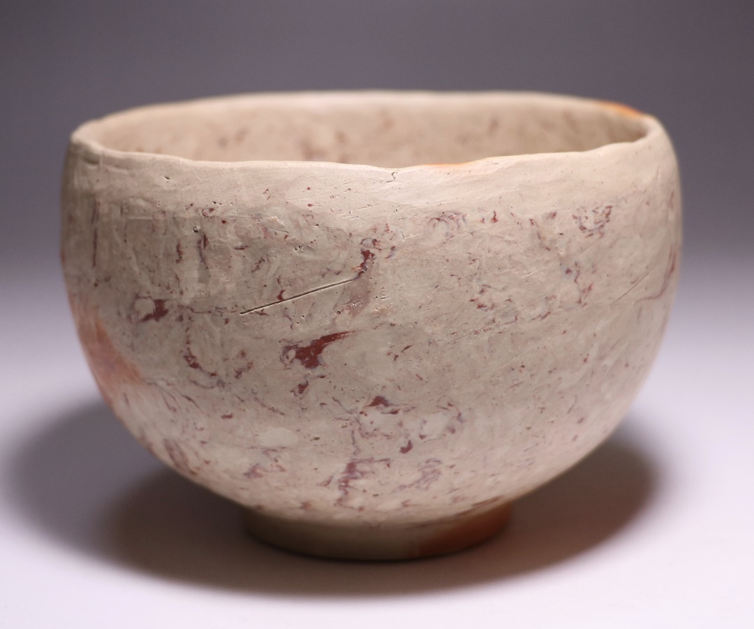 川端文男 作 「備前自然練込茶碗」 ～備前焼専門卸小売店 川口陶楽苑～