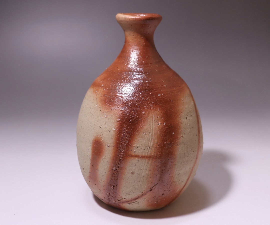 金重素山 作 「伊部初窯愚意呑」 ～備前焼専門卸小売店 川口陶楽苑～