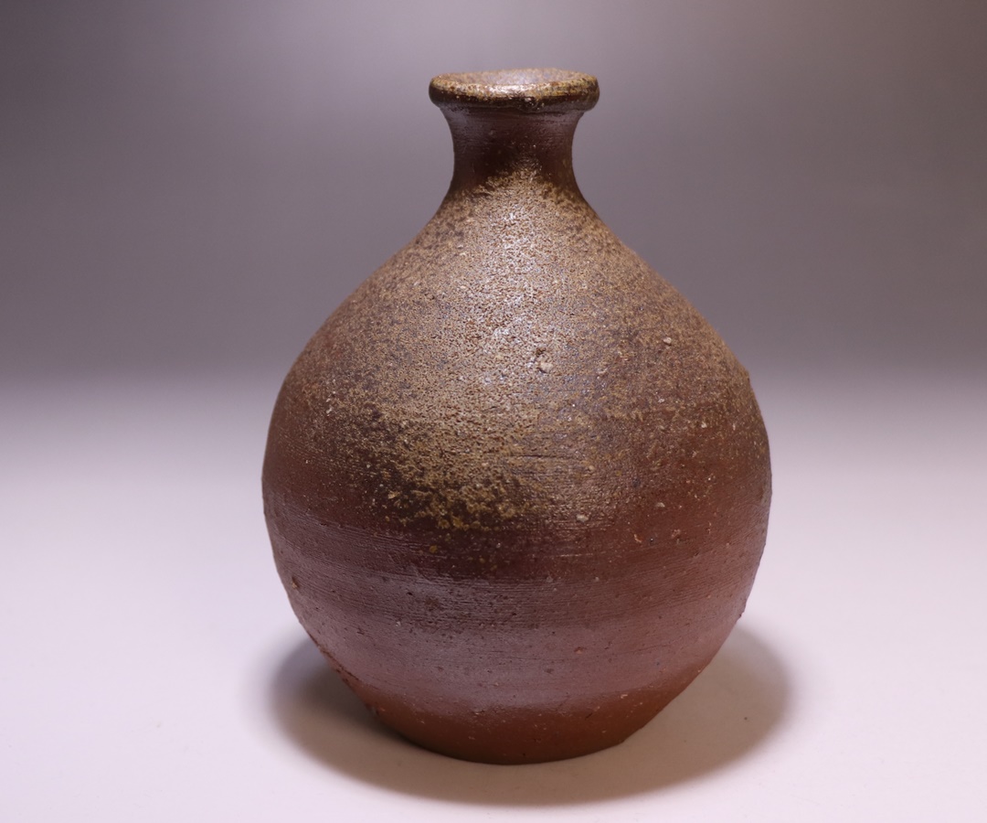 藤原 建 作 「備前徳利」 ～備前焼専門卸小売店 川口陶楽苑～