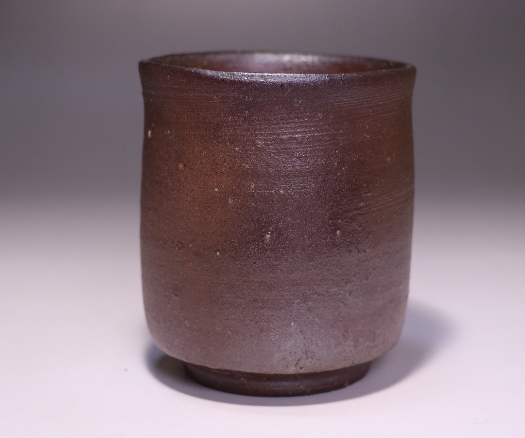 四代松田華山 作 「備前湯呑」 ～備前焼専門卸小売店 川口陶楽苑～