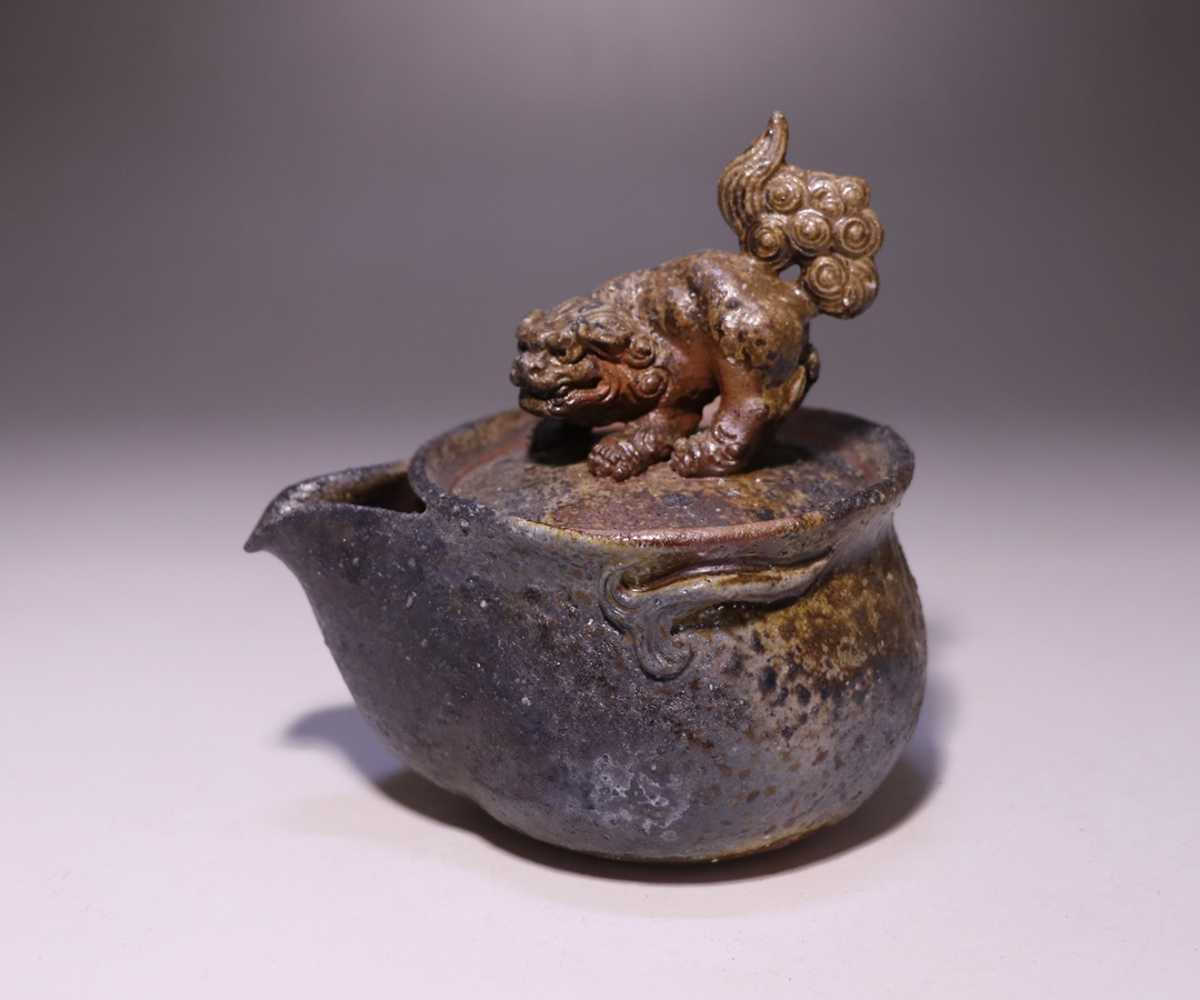 中原幸治 作 「備前猪八戒宝瓶」 ～備前焼専門卸小売店 川口陶楽苑～