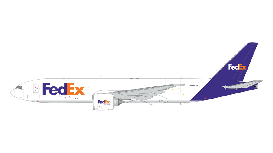 Gemini200 777-200LRF FedEx フェデックス 「revised livery」 N895FD