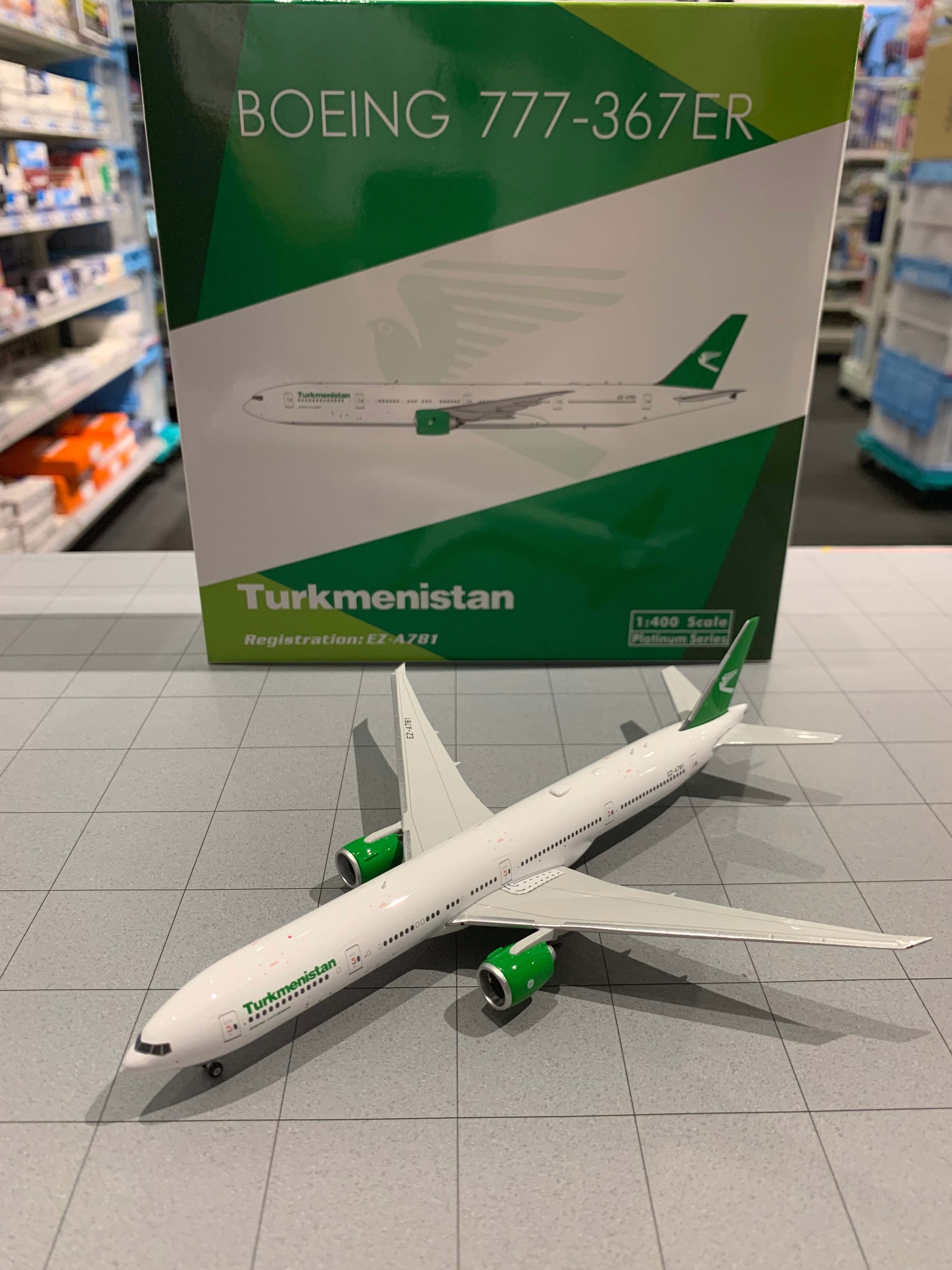 Phoenix 777-300ER トルクメニスタン航空 EZ-A781 1/400[11890]