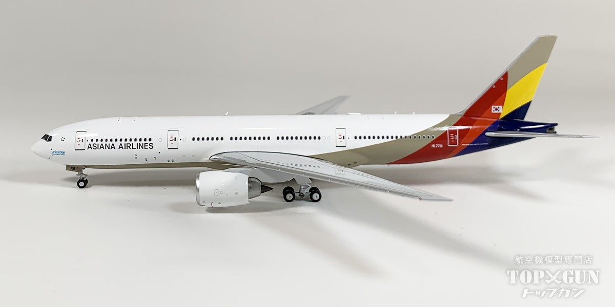NG Models B777-200ER アシアナ航空 revised titles HL7791 1/400