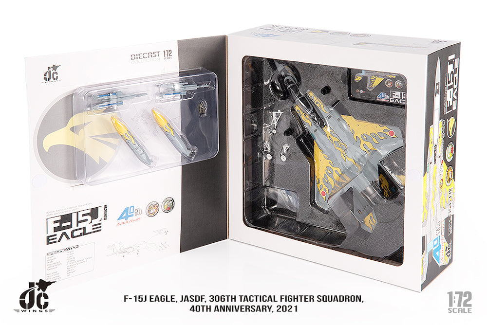 JC Wings F-15J 航空自衛隊 第306航空隊 「40周年記念塗装」 1/72 [JCW