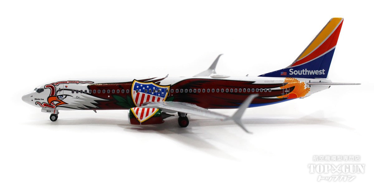 NG Models 737-800sw サウスウエスト航空 特別塗装「イリノイ・ワン