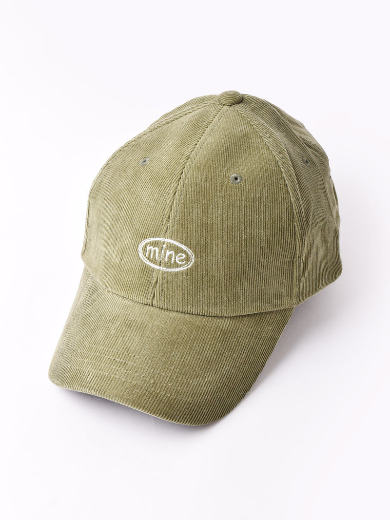 3色展開】刺繍入り コーデュロイキャップ 「mine」 – 古着屋Top of the