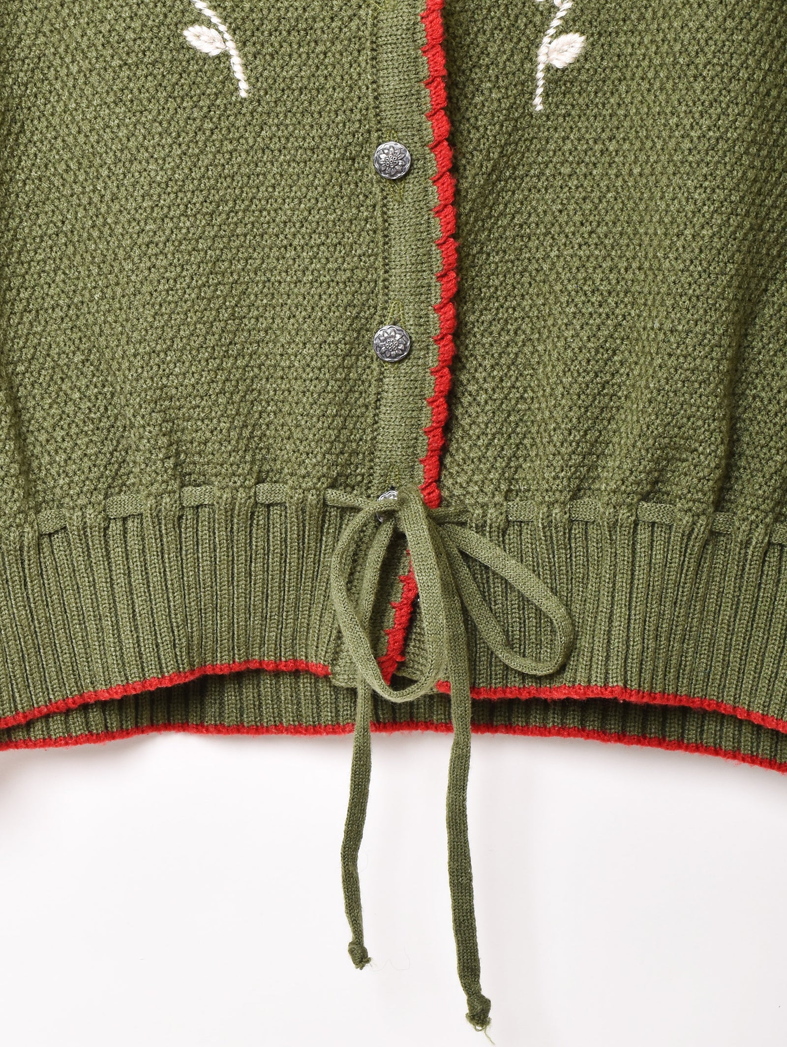 花刺繍 チロルカーディガン – 古着屋Top of the Hillのネット通販サイト