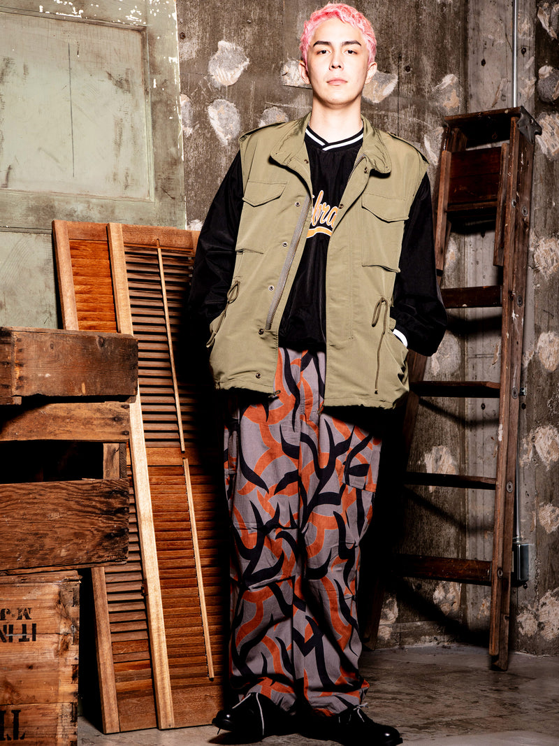 2色展開】Backers ミリタリー カーゴパンツ トライバルカモ – 古着屋