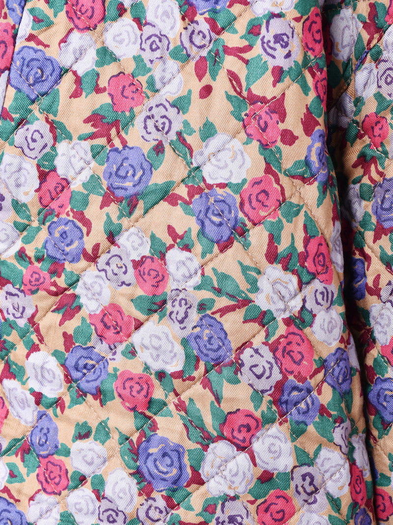 花柄 キルティングジャケット – 古着屋Top of the Hillのネット通販サイト