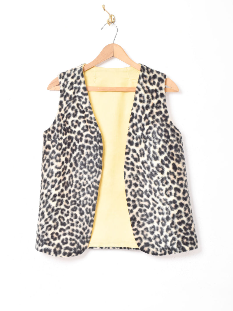 レオパード柄 ヴィンテージベスト – 古着屋Top of the Hillのネット