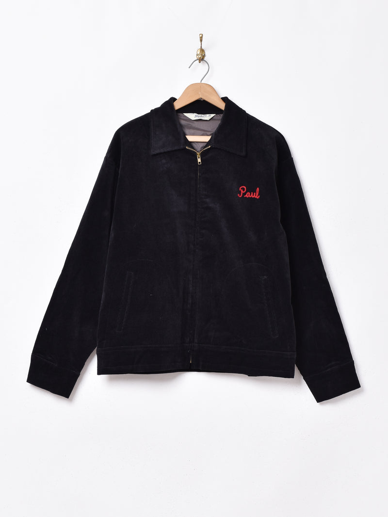 3色展開】「Backers」刺繍入り コーデュロイジャケット「ROLLER-CLUB