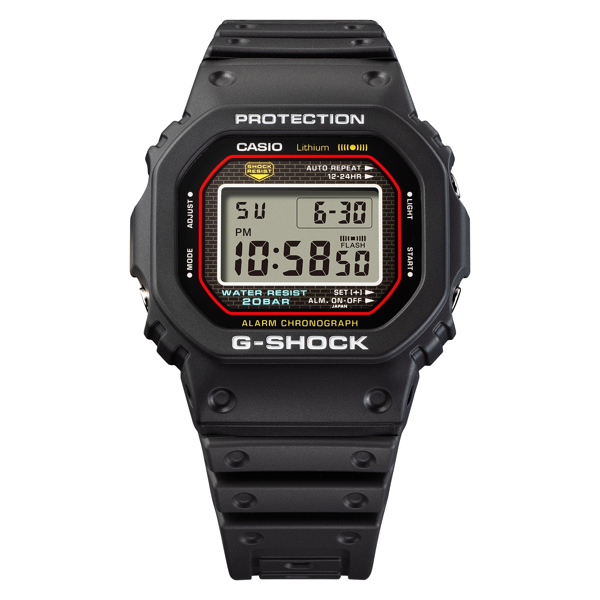 G-Shock 5000 Series Tribute Edition DW-5000R-1A – Topper Fine Jewelers