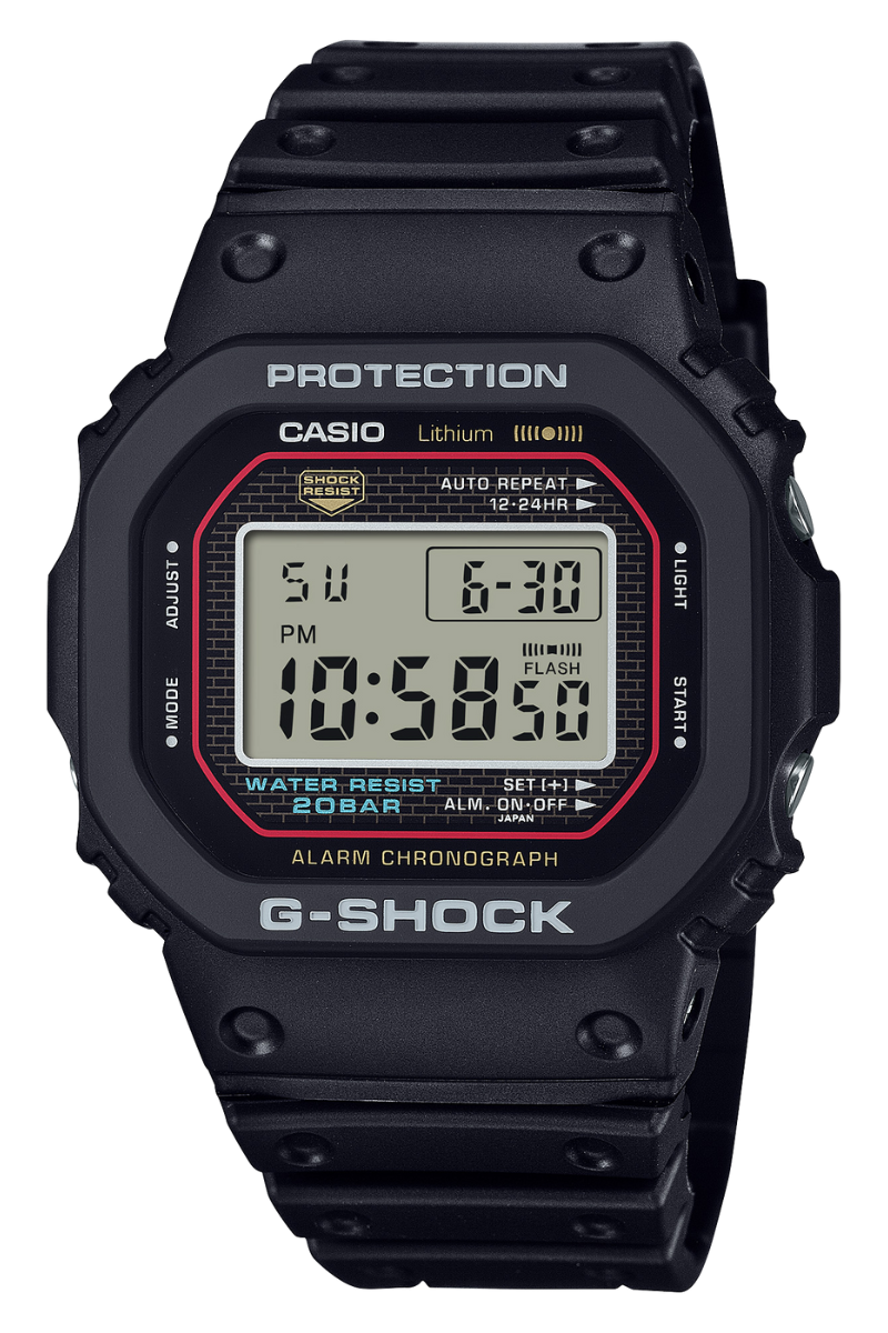 G-Shock 5000 Series Tribute Edition DW-5000R-1A – Topper Fine Jewelers