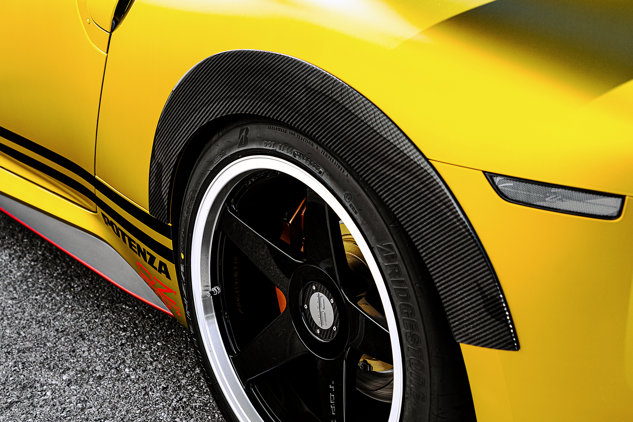 RZ34 ドライカーボンリヤオーバーフェンダー – TOPSECRET