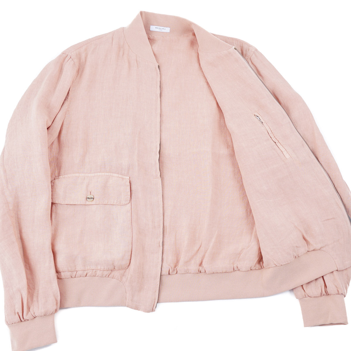 Boglioli Unlined Linen Bomber Jacket – Top Shelf Apparel