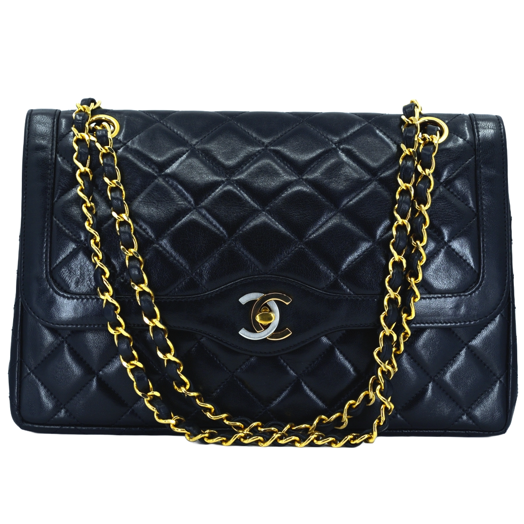 シャネル CHANEL デカマトラッセ34 ラムスキン | 中古通販 | 【公式