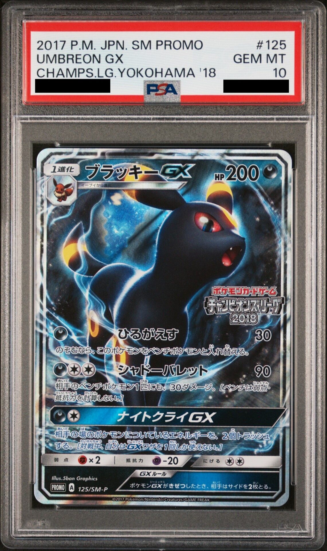 PSA10鑑定済】ブラッキー☆(25th)【P】{012/025} | トレカは正義