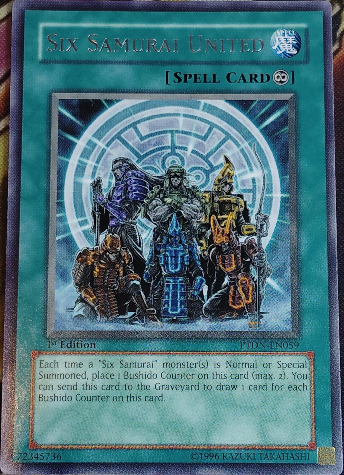 六武衆の結束 【魔法】【レア】【PTDN-EN059】【英語版】【1st