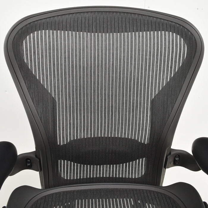 中古】ハーマンミラー アーロンチェア Bサイズ フル装備 ランバー