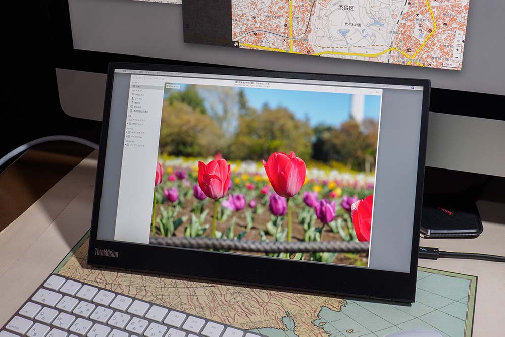 レビュー】モバイルモニターThinkVision M14