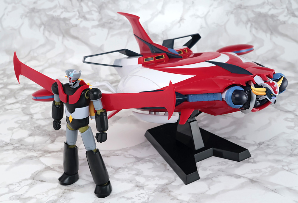 とろ＋ひまつぶし | ROBOT魂[SIDE SUPER]：スペイザー＆マジンガーZ