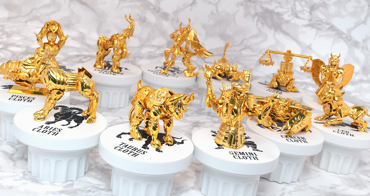 とろ＋ひまつぶし | 聖闘士聖衣神話APPENDIX：黄金聖衣オブジェ [レビュー]