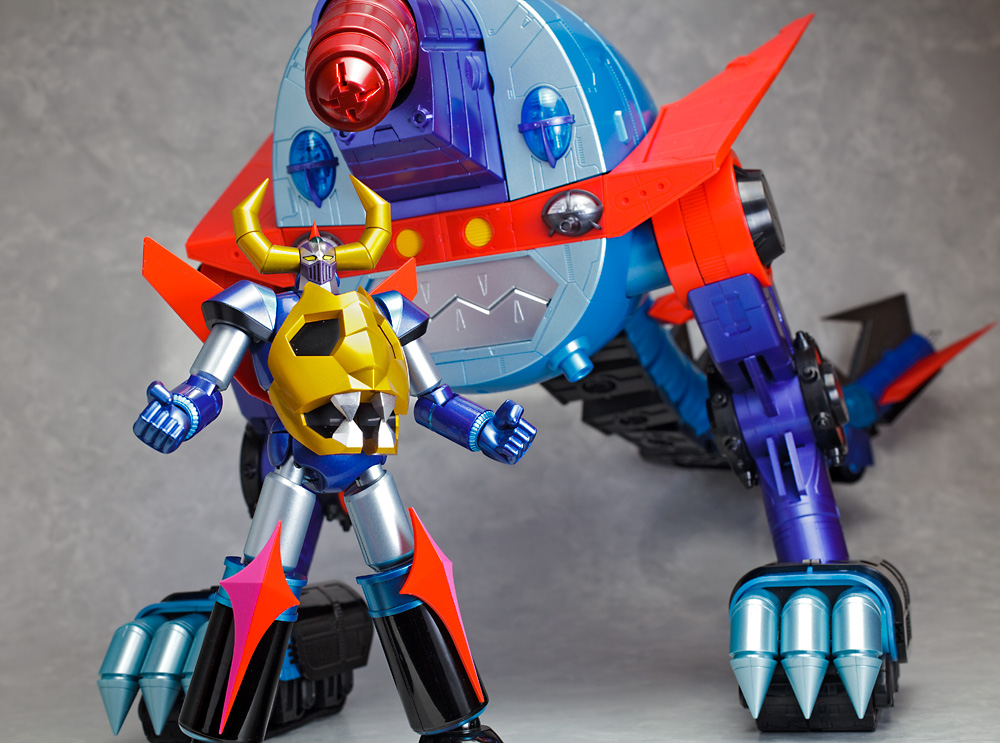 とろ＋ひまつぶし | 超合金魂：GX-100 ガイキング＆大空魔竜 (その2