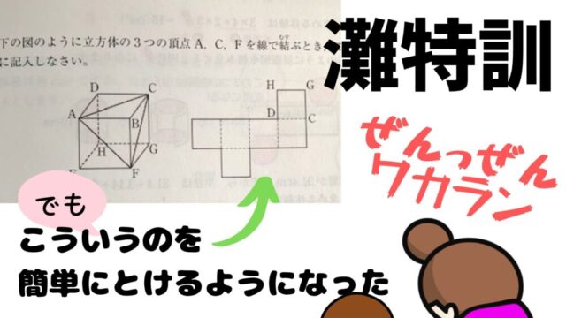 灘特訓！こんなだった！【中学受験小4】｜できるかな？中学受験