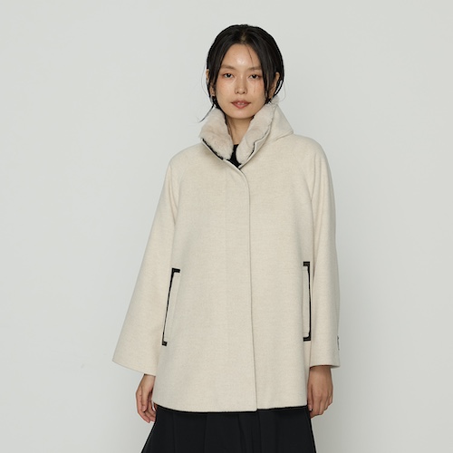 K.T KIYOKO TAKASE」定番アイテム“アンゴラウールAラインショート