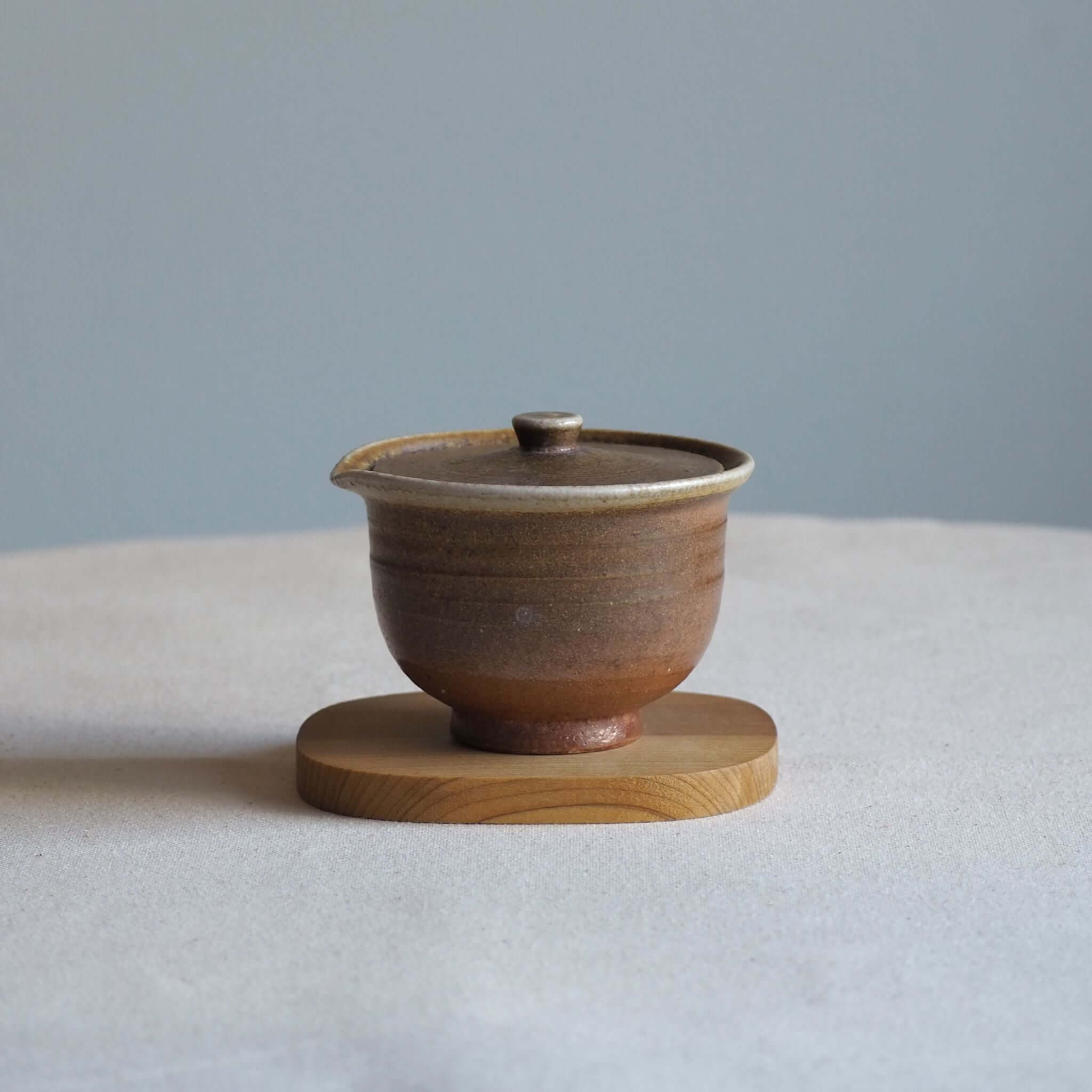 信楽焼 宗陶苑作 煎茶宝瓶 窯変 [東山堂煎茶器店 オンラインショップ