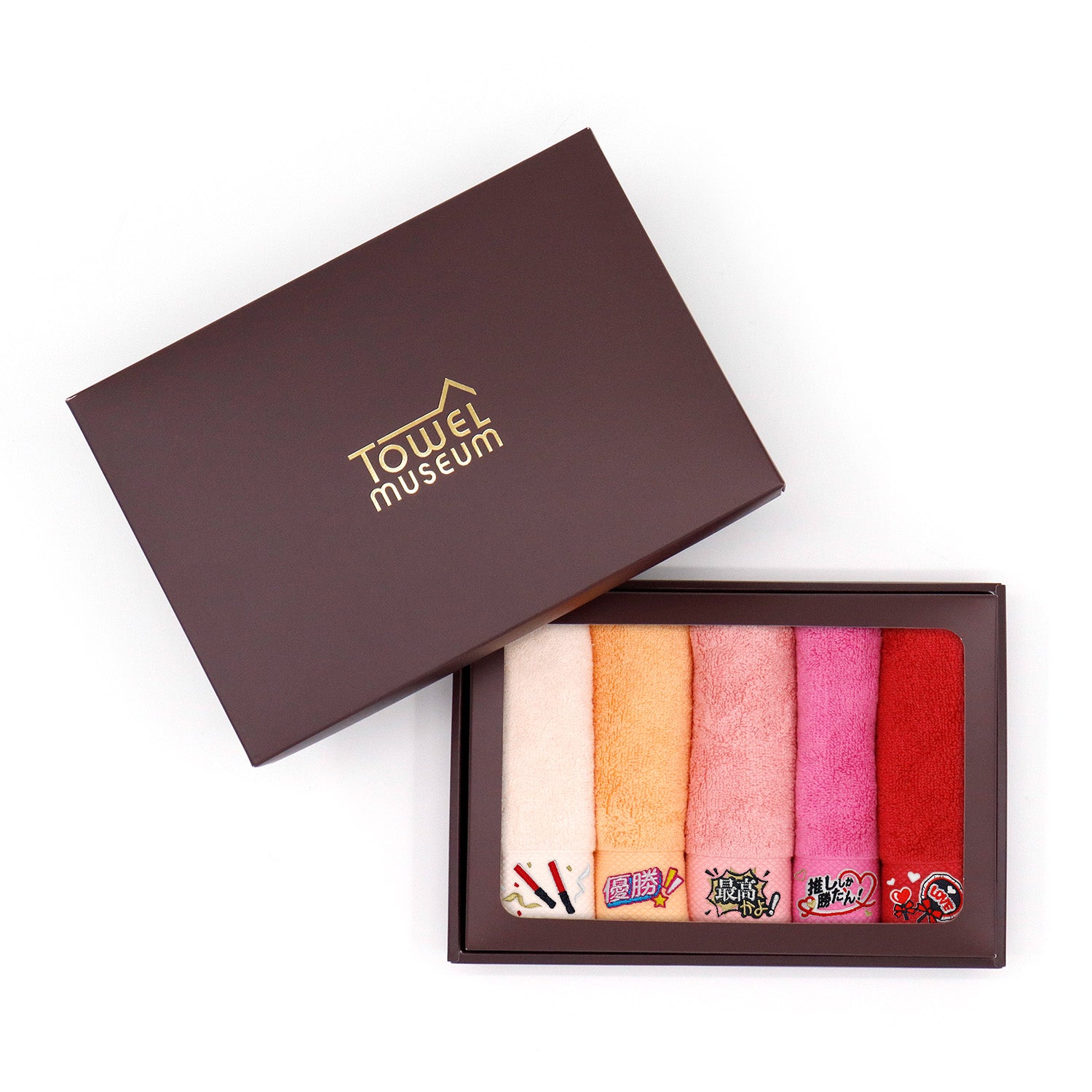 TMOC』推し活刺繍入り タオルハンカチ5枚セット – タオル美術館公式