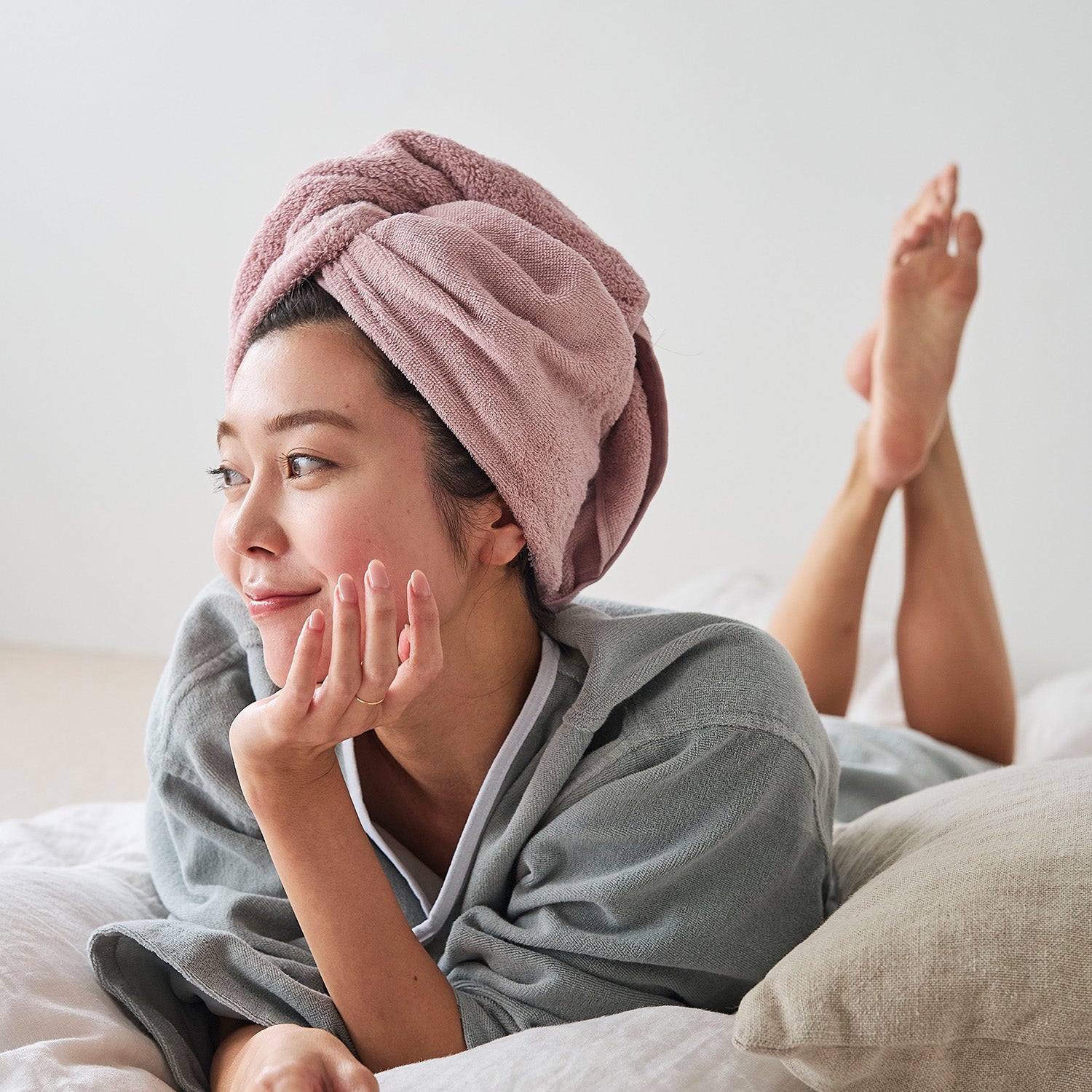 cococi beauty』 アリサ ヘア専用タオル(ギフトポーチ入り) – タオル