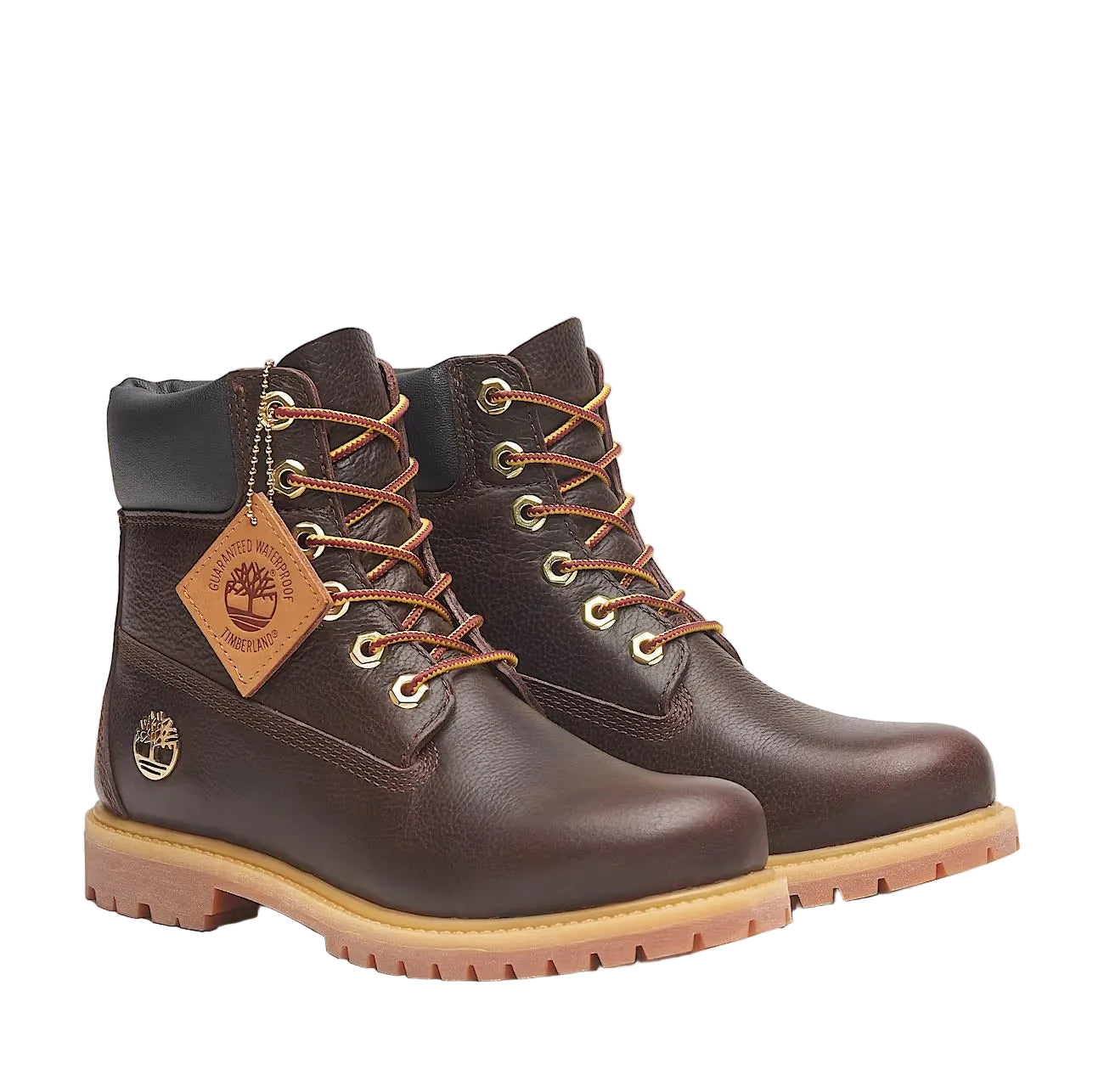 Timberland Premium Espresso 6 Inch Leather Women's Dark Brown