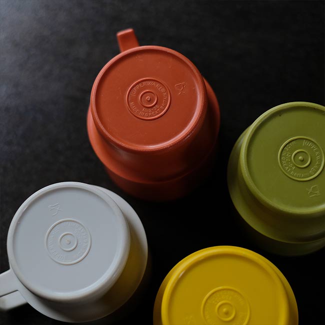 TUPPERWARE タッパーウェア 蓋付きカップセット – zakka store towi
