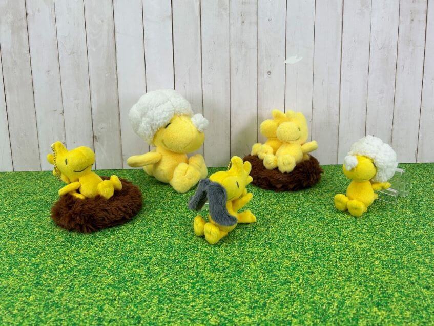 2024年2月上旬発売！ウッドストックいろいろぬいぐるみ・マスコット