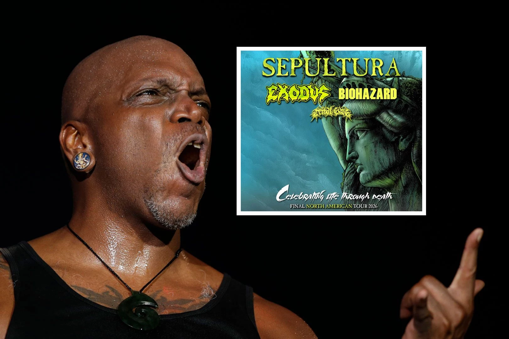 Sepultura Book Final North American Tour With Exodus + Biohazard