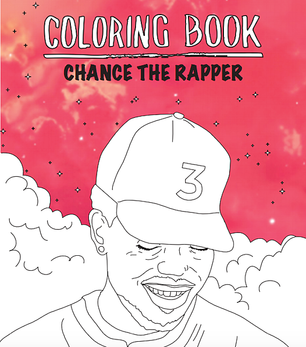 Chance The Rapper's 'Coloring Book' Gets Actual Coloring Book