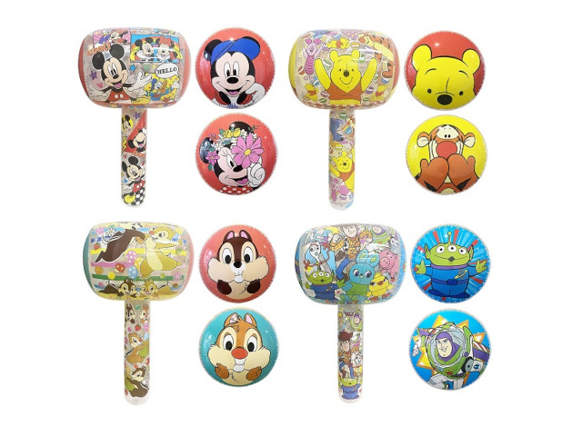 ディズニービニールハンマーBIG 36個セット売り ディズニービニール