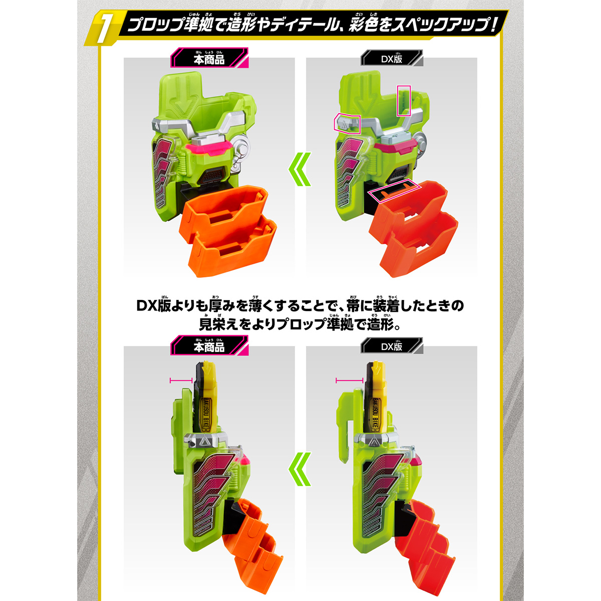 仮面ライダーエグゼイド DXゲーマドライバー ハイスペックベルト帯