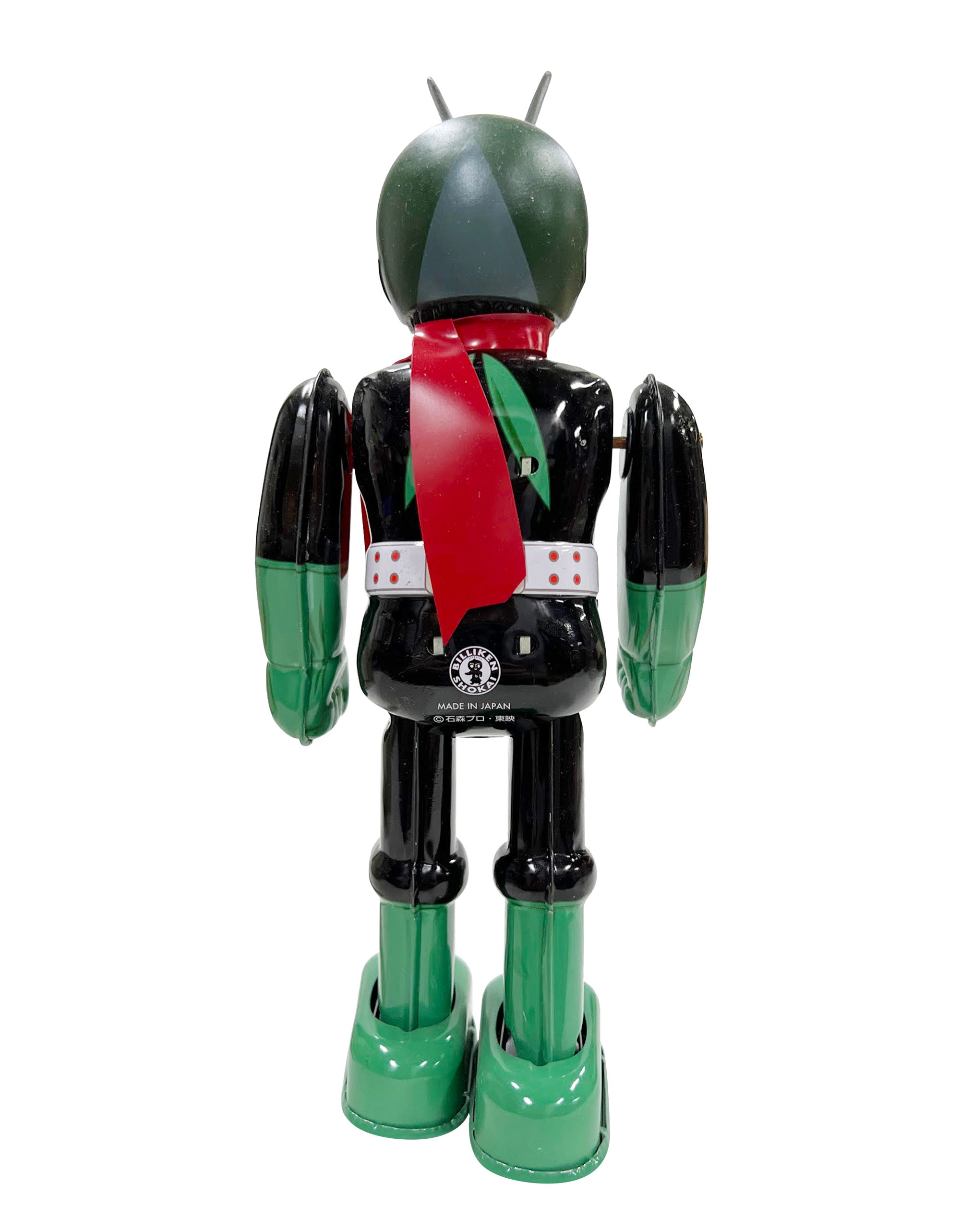 Billiken Shokai - Kamen Rider Mechanical Tin Toy Wind Up Made in