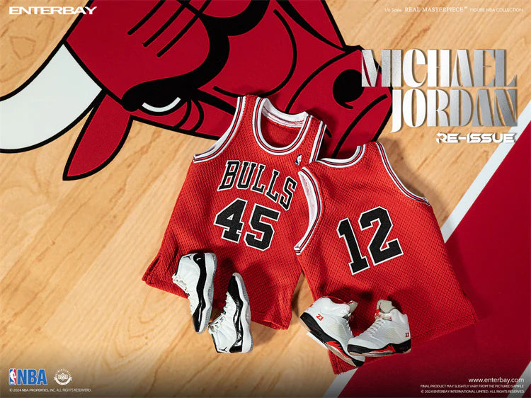 Enterbay Real Masterpieces 1/6 NBA Chicago Bulls Michael Jordan (I'm B
