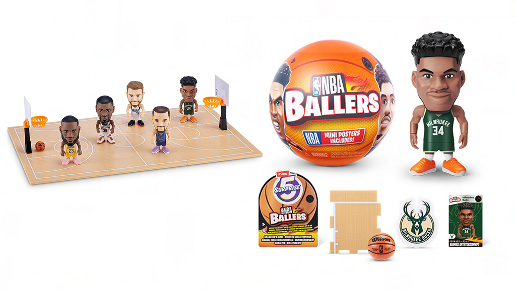 5 SURPRISE NBA BALLERS - The Toy Book