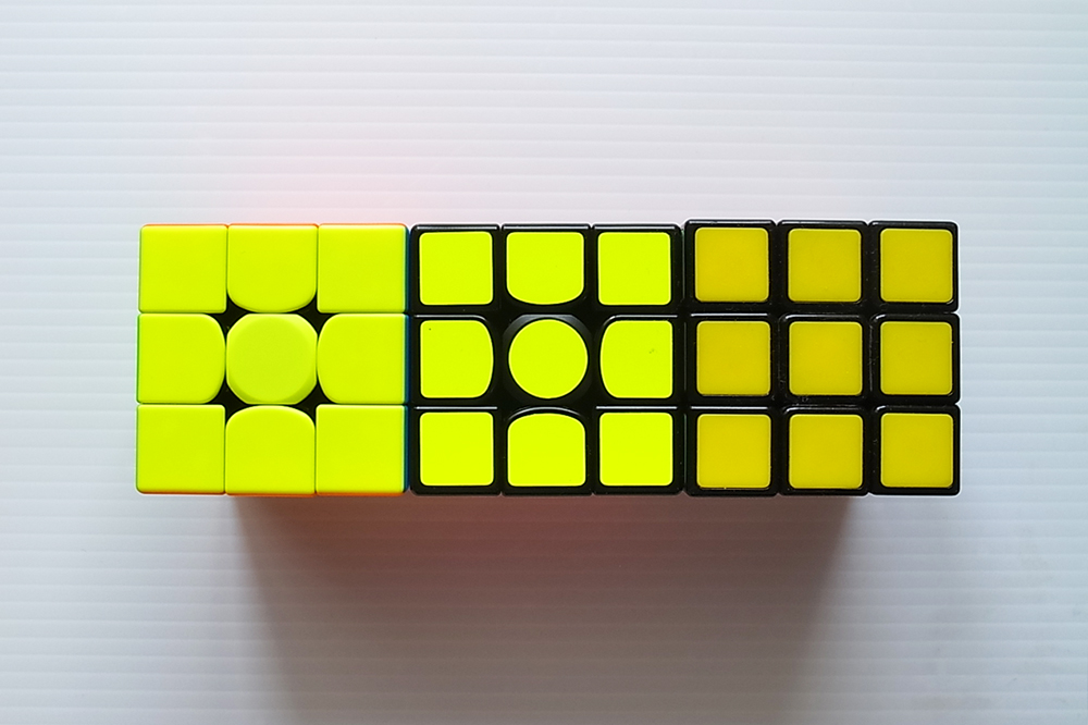ルービックキューブとガンキューブの6面の色の違い | トイコレ 人生は
